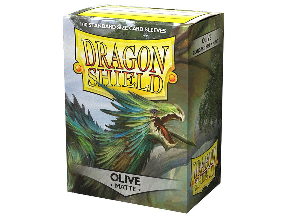 Dragon Shield Matte Sleeves - Olive