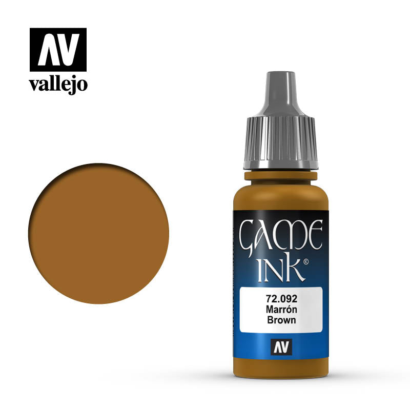Vallejo Paint Ink - Brown