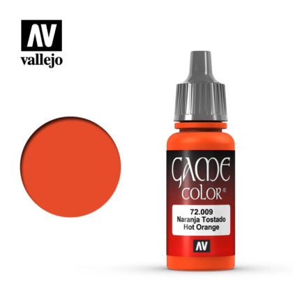 Vallejo Paint Base - Hot Orange