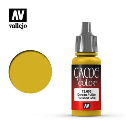 Vallejo Paint Base - Polished Gold