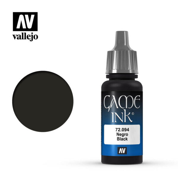 Vallejo Paint Ink - Black