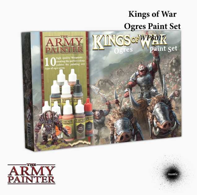 Kings of War: Ogres Paint Set