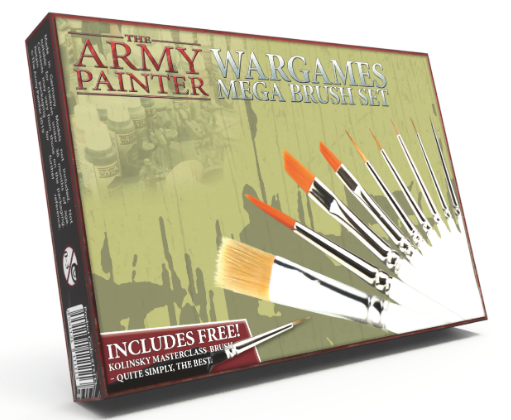 Wargames Mega Brush Set
