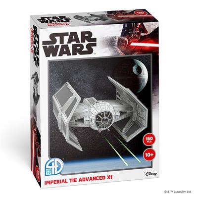 Star Wars TIE Advance x1 Fighter 4D Paper Model Kit