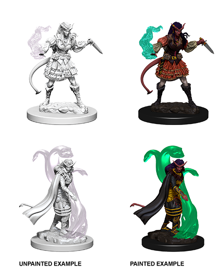Unpainted Minis: W04: D&D: Tiefling Female Sorcerer
