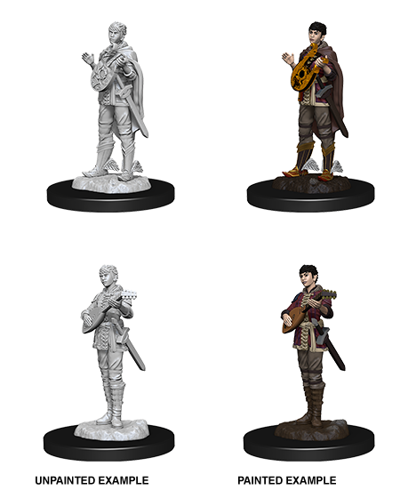 Unpainted Minis: W07: D&D: Half-Elf Female Bard
