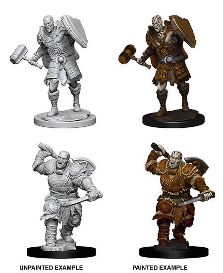 Unpainted Minis: W07: D&D: Goliath Male Fighter