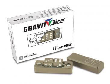 D6 - 2 Dice Set Gravity Dice - Desert