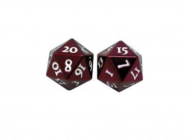 Heavy Metal D20 Dice Red