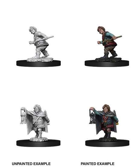 Unpainted Minis: W11: D&D: Halfling Male Rogue