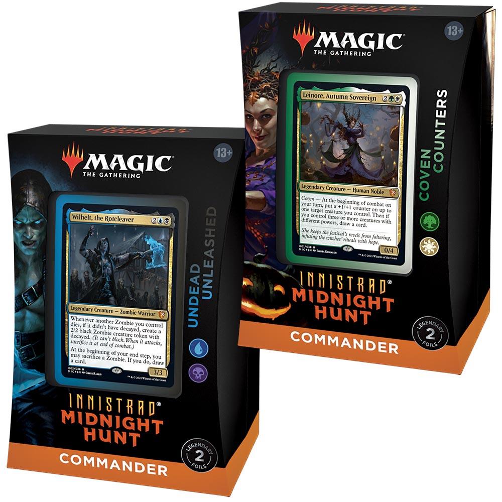 mtg innistrad midnight hunt cards Innistrad: Midnight Hunt Commander Deck