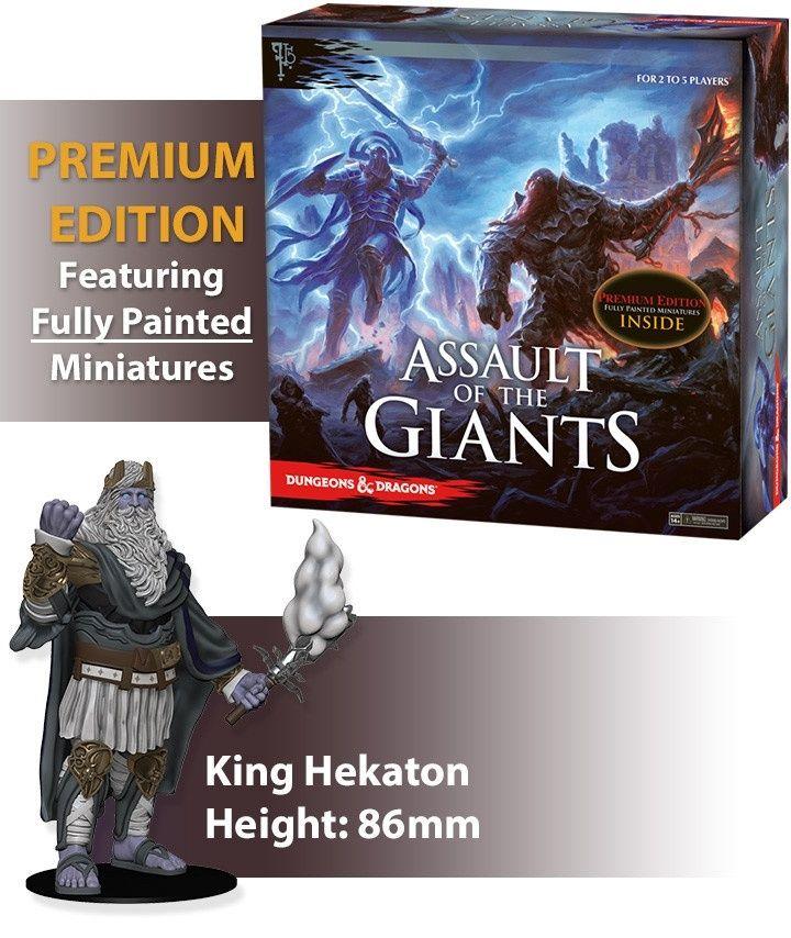 New D&D assault of the giants selling board game