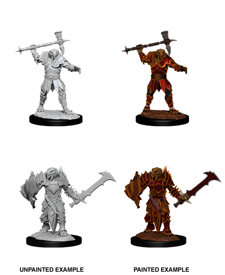 Unpainted Minis: W12: D&D: Paladin Dragonborn Male