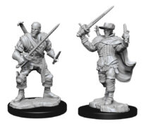 Unpainted Minis: W15: D&D: Human Bard Male