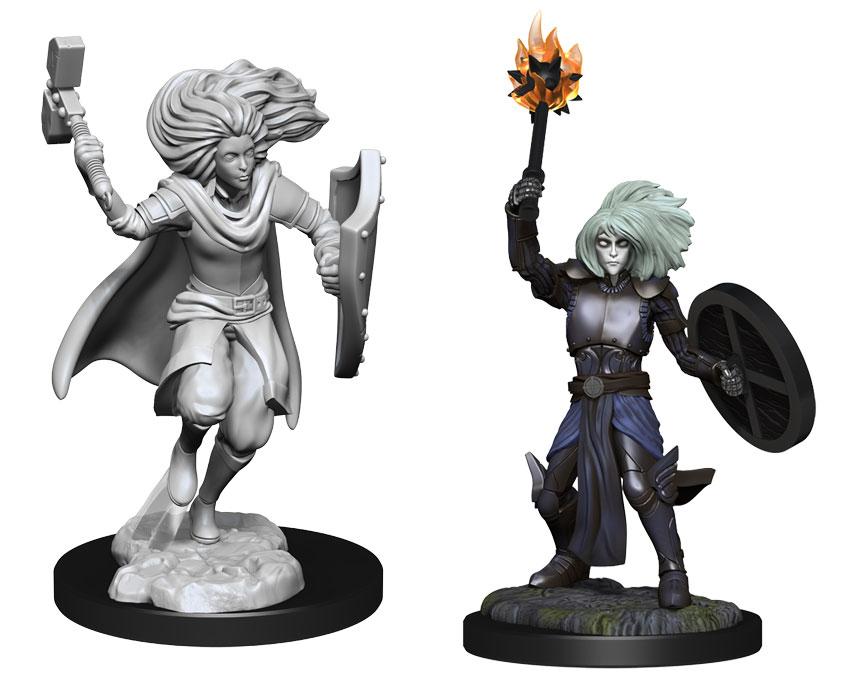 Unpainted Minis: W14: D&D: Changeling Cleric Male