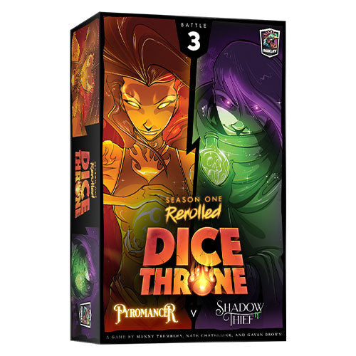 Dice Throne: Season 1 Rerolled - Box 3 - Pyromancer vs. Shadow Thief