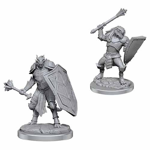 Unpainted Minis: W18: D&D: Dragonborn Clerics