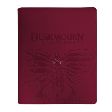 Binder: PRO 9-Pocket Premium Zippered MTG- Duskmourn- Set Symbol