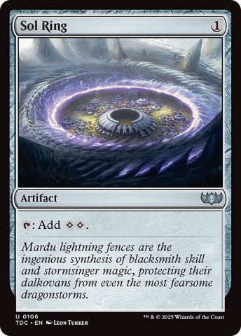 Sol Ring [Tarkir: Dragonstorm Commander]