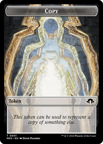 Thopter // Copy Double-Sided Token [Modern Horizons 3 Commander Tokens]