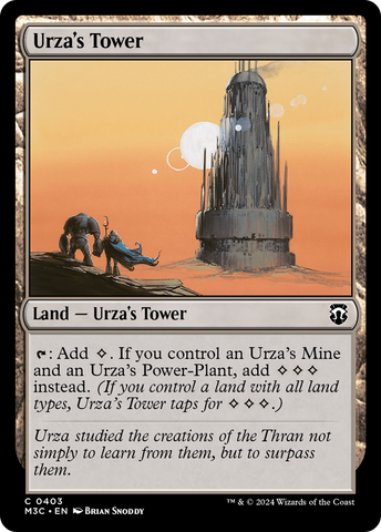 Urza's Tower (Ripple Foil) [Modern Horizons 3 Commander]
