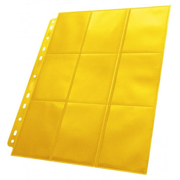 18-Pocket Side-Loading Pages (10) - Yellow