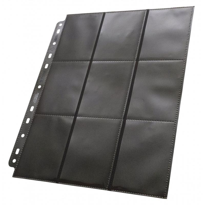 18-Pocket Side-Loading Pages (50) - Black