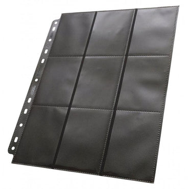 18-Pocket Side-Loading Pages (10) - Black
