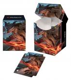 Pro 100+ MTG Kamigawa Neon Dynasty Art Deck Box - Chishiro The Shattered Blade