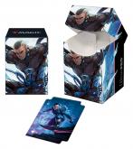 Pro 100+ MTG Kamigawa Neon Dynasty Art Deck Box - Kaito Shizuki