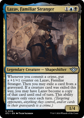 Lazav, Familiar Stranger [Outlaws of Thunder Junction]