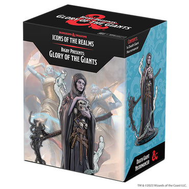 D&D Icons of the Realms: Set 27- Bigby Presents: Glory of the Giants- Death Giant Necromance Boxed Miniature