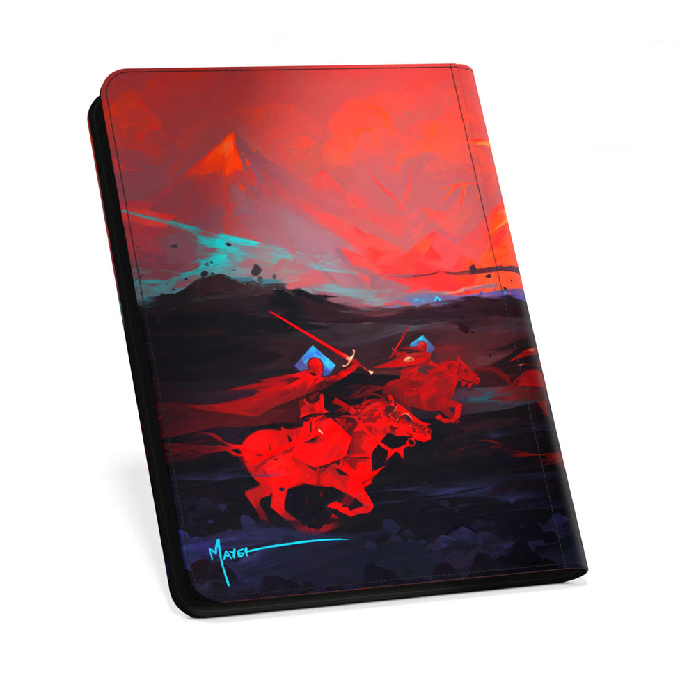 Portfolio: 18-Pocket Zipfolio 360 Xenoskin- Dominik Mayer: Crowned with Fire