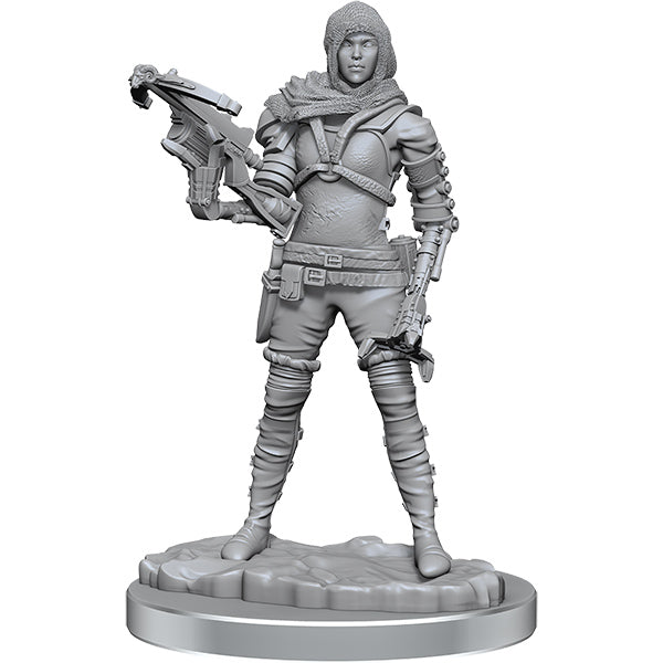 Wizkids Deep Cuts Miniatures: Unpainted Minis- Wave 20- Human Rogue