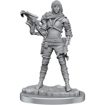 Wizkids Deep Cuts Miniatures: Unpainted Minis- Wave 20- Human Rogue