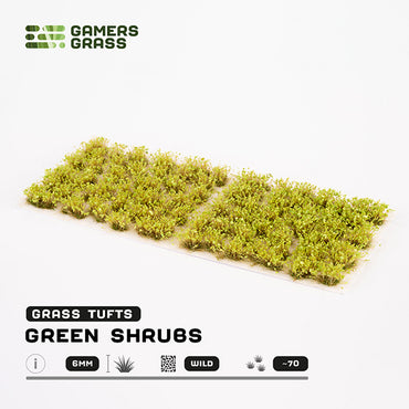 Gamers Grass Tufts: Tufts- Green Shrub- Wild