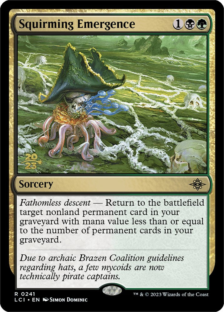 mtg ixalan card values Magic: The Gathering The Lost Caverns of Commander Deck Squirming Emergence [The Lost Caverns