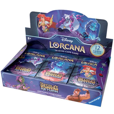 Disney Lorcana: Ursula's Return Booster Box (24 Packs)