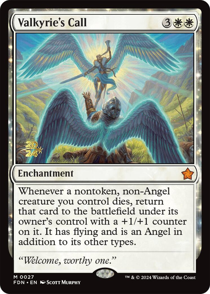 Valkyrie's Call [Foundations Prerelease Promos]