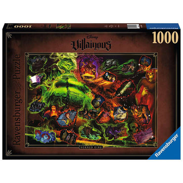 Puzzle: Disney Villainous- Horned King (1000 pieces)