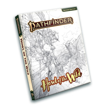 Pathfinder RPG, 2e: Howl of the Wild Sketch Cover Edition