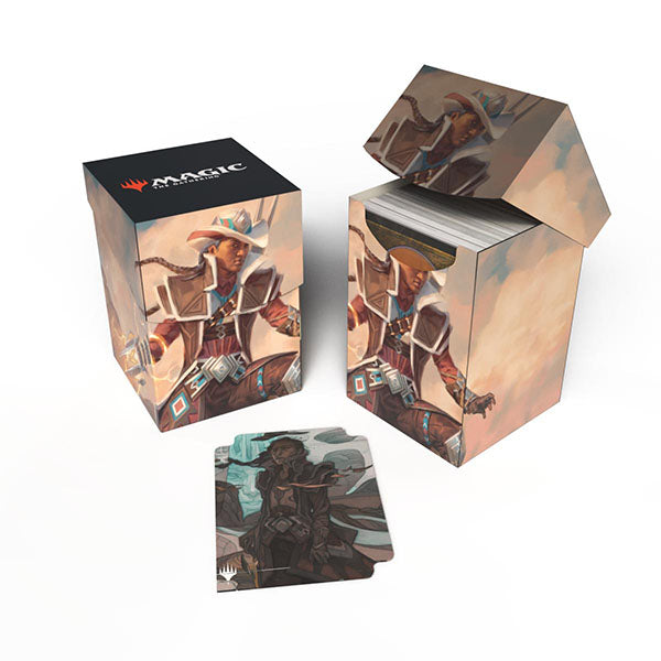 Deckbox: PRO 100+ MTG- Outlaws of Thunder Junction- Key Art 5