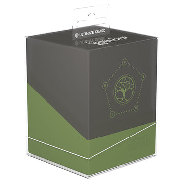 Deck Case: Boulder 100+ Standard Size Druidic Secrets- Arbor (Olive Green)