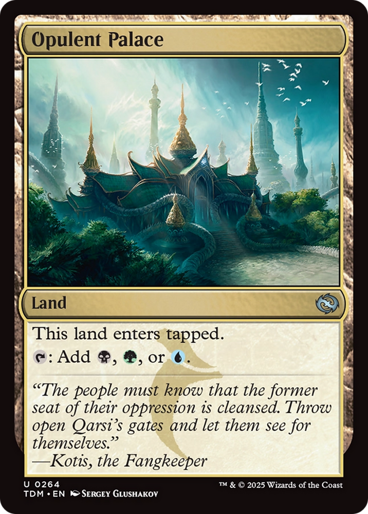 Opulent Palace [Tarkir: Dragonstorm]