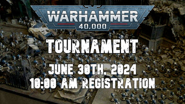 Warhammer 40k Tournament ticket