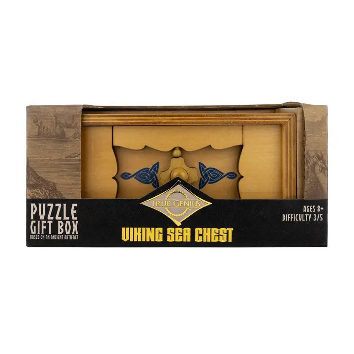 Viking Sea Chest - Puzzle Gift Box