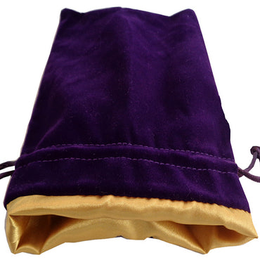Dice Bag: 4x6 Purple/Gold
