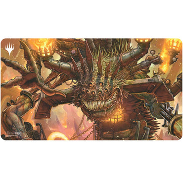 Playmat: MTG- Duskmourn- Mythic Cycle Red