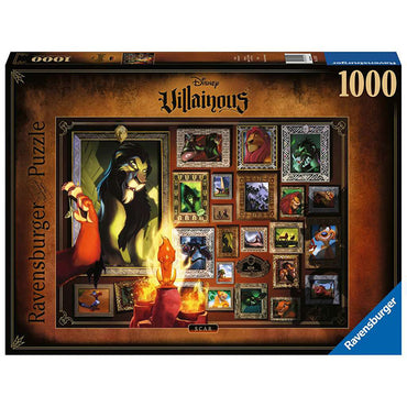 Puzzle: Disney Villainous- Scar (1000 pieces)