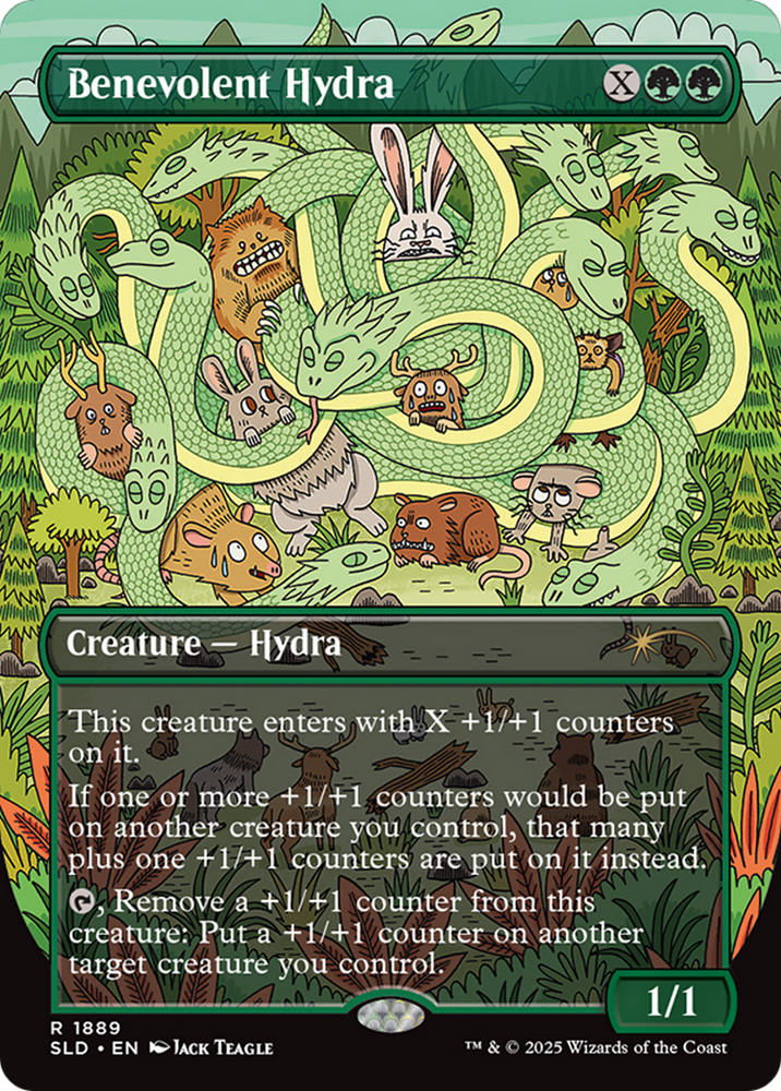 Benevolent Hydra (Rainbow Foil) [Secret Lair Drop Series]